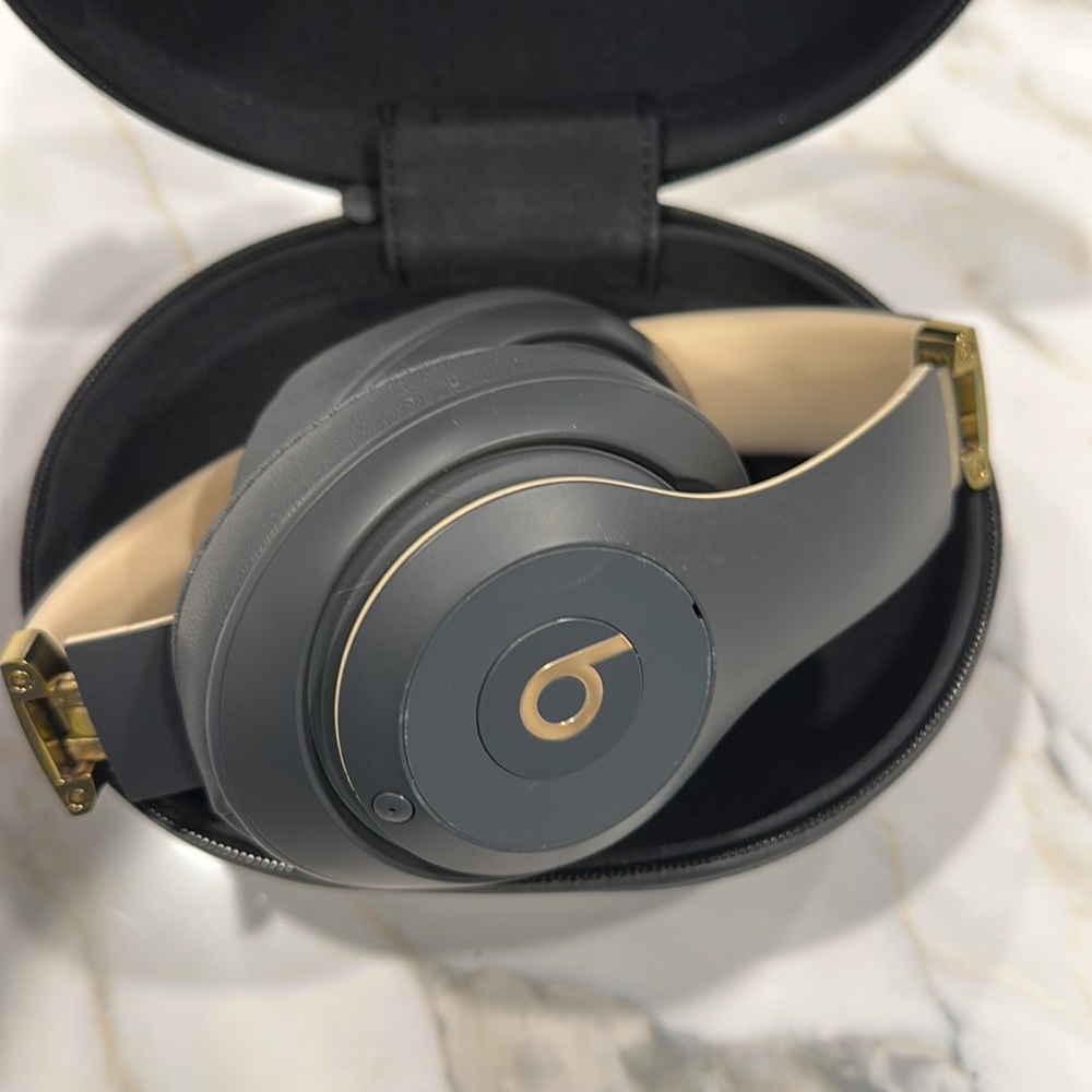 Beats by Dr. Dre over-ear headphones and case!